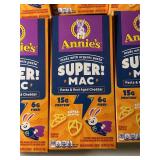 FL 1 - Annie's Super! Mac Pasta & Real Aged Cheddar - 6 Total 6 oz Boxes