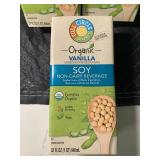 WY 2 - Full Circle Market Organic Vanilla Soy Non-Dairy Beverage (Lot of 3)