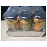 VA 4 - Mario Camacho Organic Green Olives Garlic Stuffed - 6 x 10 oz Jars