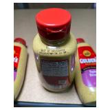 SCOT 4 - Gulden's Mustard Spicy Brown 12 oz Bottles (Lot of 4)