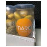 VA 4 - Mario Camacho Organic Green Olives Garlic Stuffed - 6 x 10 oz Jars