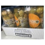 VA 4 - Mario Camacho Organic Green Olives Garlic Stuffed - 6 x 10 oz Jars