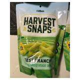 IN 5 - Harvest Snaps Zesty Ranch Crispy Baked Veggie Snacks (Lot of 4)