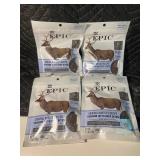 FL 3 - EPIC Original Hunter's Recipe Venison with Beef Bites - 100% Grass-Fed Venison (2.5 oz) - 4 Total Bags