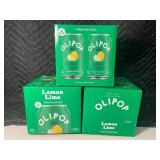 BP - Olipop Lemon Lime 4 Pack - 12 Cans in 3 Boxes