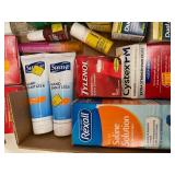 Benadryl Allergy, Cystex PM & Tylenol Extra Strength Mix - Opti-Free Puremoist & Stay Awake OTC