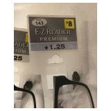 E-Z Reader Premium Reading Glasses &1.25 Diopter - Assorted Frames