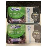 Swiffer Heavy Duty Wet Cloths Lavender Scent - 2 boxes