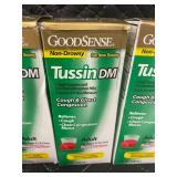 GoodSense Tussin DM Cough & Chest Congestion Raspberry Flavor - 4 Fl Oz (118 mL) - Adults 12 & Over