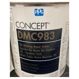 PPG Concept DMC983 2K Mixing Base Color Aluminum Coarse - 3 x Quart Cans