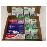 GUM Proxabrush Go-Betweens Cleaners, Colgate MaxFresh Toothpaste & Crest 3D White Stain Eraser