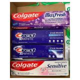 GUM Proxabrush Go-Betweens Cleaners, Colgate MaxFresh Toothpaste & Crest 3D White Stain Eraser