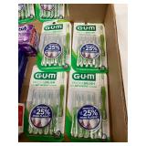 GUM Proxabrush Go-Betweens Cleaners, Colgate MaxFresh Toothpaste & Crest 3D White Stain Eraser