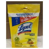 Lysol Disinfecting Wipes Lemon & Lime Blossom Scent (Lot of 14)