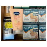 OLAY Regenerist Micro-Sculpting Cream & Biossance Squalane & Serums Silicone Scar Sheets