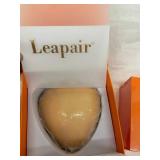 4 Boxes of Leaper Bra pads 1 box open and damaged