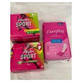 Playtex Sport Tampons & Carefree Liners (Assorted Feminine Hygiene)