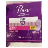 Poise Impressa Bladder Supports and Pads