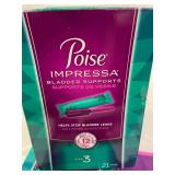 Poise Impressa Bladder Supports and Pads
