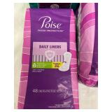 Poise Impressa Bladder Supports and Pads