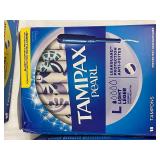 Tampax Pearl Tampons Unscented - Regular, Light & Ultra Absorbencies