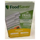 FoodSaver 5 Roll Variety Pack Vacuum Sealing Bags - 8 in x 20 ft & 11 in x 16 ft