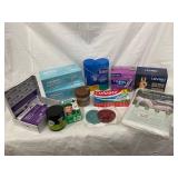 Mixed Lot, Clorox, Tampons, Colgate Dog waste bags and more
