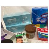 Mixed Lot, Clorox, Tampons, Colgate Dog waste bags and more