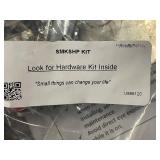 9 Coiled Metal Conduits in Bags. Hardware Kit Inside
