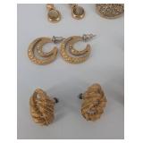 Gold Tone Earrings (Lot of 15)