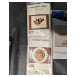 DMC Deco & Dimensions Cross Stitch Kits - Mixed Iris, Autumn Grasses, University Series
