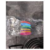 Assorted Measuring Tools Kit - Color-Coded Measuring Spoons