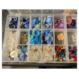 Assorted Buttons Collection - Plastic, Shell, Metal & More