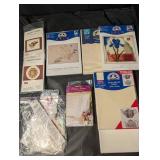 DMC Deco & Dimensions Cross Stitch Kits - Mixed Iris, Autumn Grasses, University Series