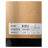 OrthoFeet Charlotte Sapphire S740 Wide (D) US 11 Womens Orthopedic Shoe