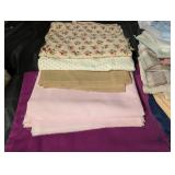 Assorted Cotton Fabrics Lot - Floral, Plaid & Solid Bundles