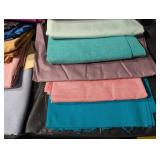 Assorted Cotton Fabrics Lot - Floral, Plaid & Solid Bundles