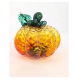 Hand Blown Glass Pumpkin