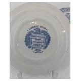 Liberty Blue Historic Colonial Scenes Teacups & Plates - Made in England