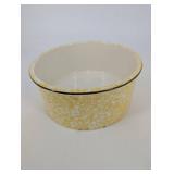 Stangl, Spongeware Pottery covered Casserole Dish