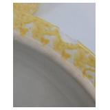 Stangl, Spongeware Pottery covered Casserole Dish