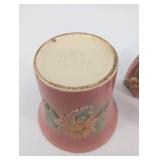 Vintage Vase & Animal Figurine Set - USA Made