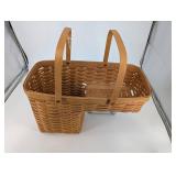 Longaberger Handwoven Baskets - Dresden, Ohio USA (Lot of 2)