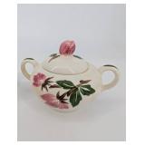 Continental China, Inc. Hand Painted Floral Sugar & Creamer Set - Vintage