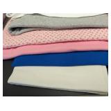 Assorted Knit Fabrics - Pink, Floral & Solid Color Bundles