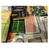 Fiskars Rotary Cutter Kit, Clover Needle Threader & Assorted Quilt Fabrics, Patterns & Notions