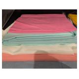 Assorted Fabric Swatches - Mixed Textiles Lot for Crafts