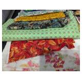 Assorted Patchwork Fabric Remnants - Quilt Prints Bundle for Sewing & Crafting