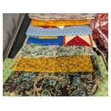 Assorted Patchwork Fabric Remnants - Quilt Prints Bundle for Sewing & Crafting