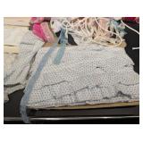 Assorted Lace Trims & Fabric Bundle - Eyelet Lace, Ribbons & Spools